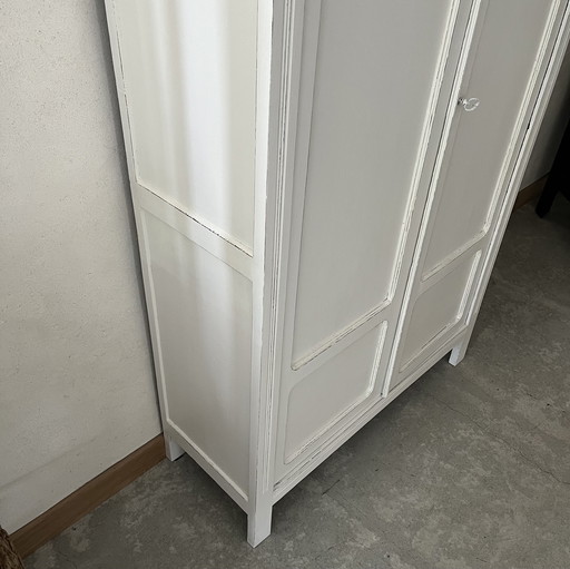 White Antique Wardrobe