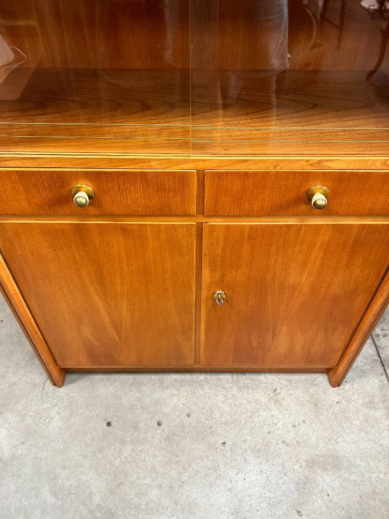 Image 1 of Vintage Highboard / Display Cabinet, Germany 1970s