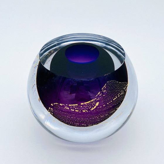 Image 1 of Arte en vidrio de George Broft - jarrón