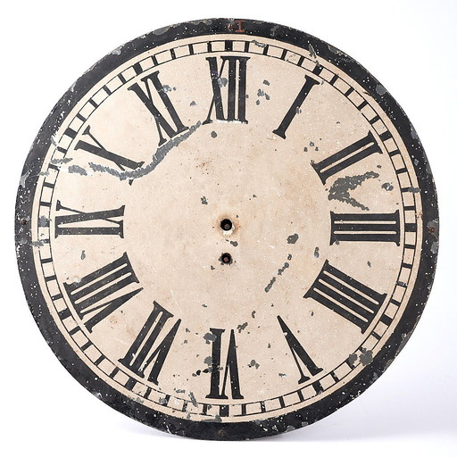 Antique wall clock 54cm with Lenzkirch movement