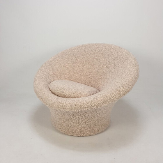 Image 1 of Fauteuil et ottoman vintage par Pierre Paulin pour Artifort, 1960s