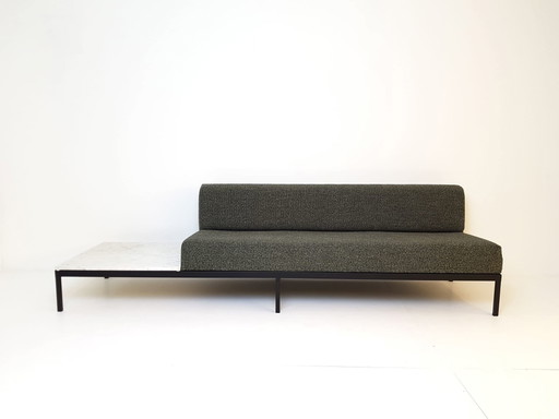 Vintage Artifort 070 Kho Liang Le Sofa De Ploeg Marmortisch – 3 5 zitsbanken, Marble, Metal