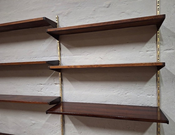 Image 1 of Système d'Étagères Modulaires en Palissandre par Kai Kristiansen pour FM Møbler, Danemark, 1960s