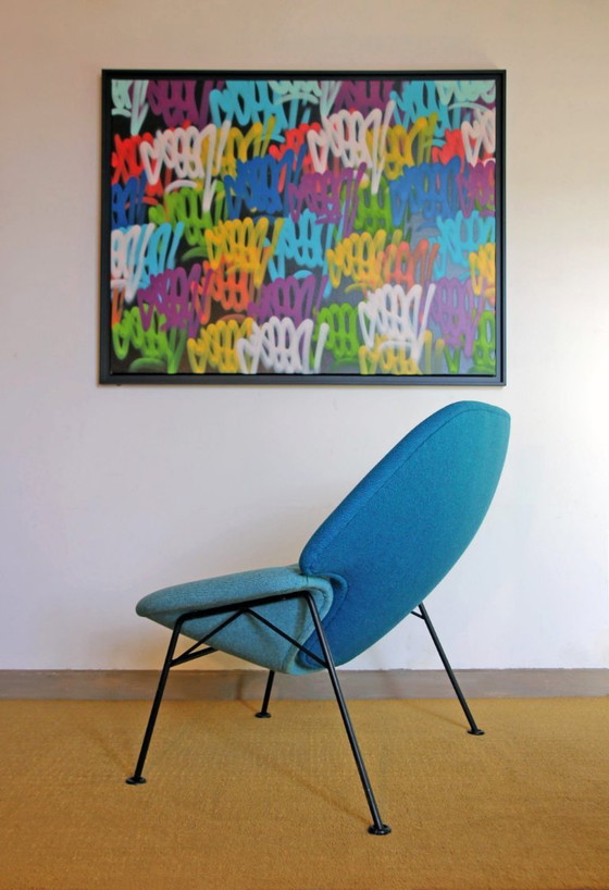 Image 1 of Pierre Paulin F555 armchair, Artifort, 1960s