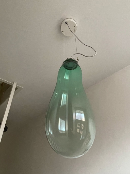 Belle bulle verte colorée