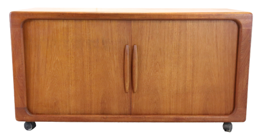 Dyrlund sideboard on wheels 'Addit' vintage midcentury