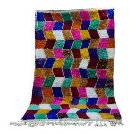 Tapis Mrirt 100% Laine - Luxe et Confort - Fait Main 250x150 cm