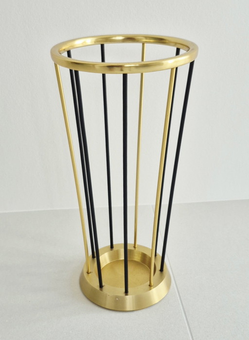 Portaombrelli, oro e nero, stile vintage moderno di metà secolo – paraplubak, Metal (photo 2 of 7)