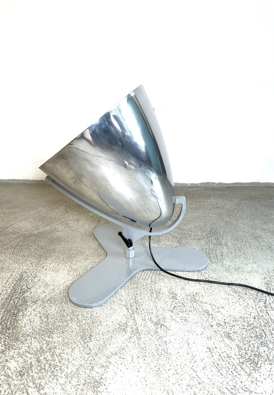 Image 1 of LAMPADA DA PAVIMENTO FARO 'BASE 2' DI HANNES WETTSTEIN PER PALLUCCO, ITALIA, anni '80