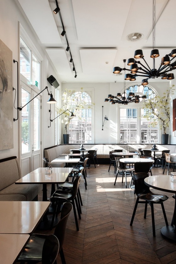 Image 1 of Lampadario Tonone Bolt | 18 bracci nero fumé