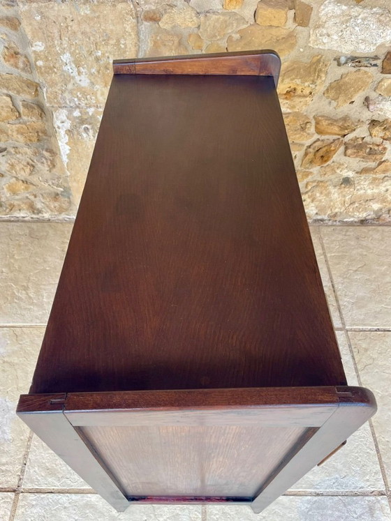 Commode vintage en noyer de style Art déco, années 1950 – Wood (photo 21 of 28)