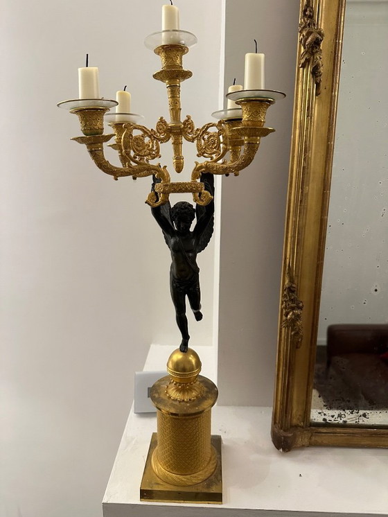 Image 1 of Empire candlesticks