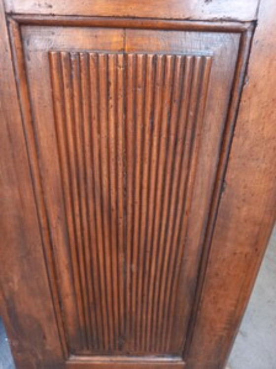 Antiek Notenhouten Dressoir – Eind 19e Eeuw, Professioneel Gerestaureerd – CREDENZA ANTICA, Wood (photo 9 of 14)