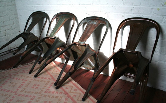 Image 1 of 4 sillas Fibrocit restauradas