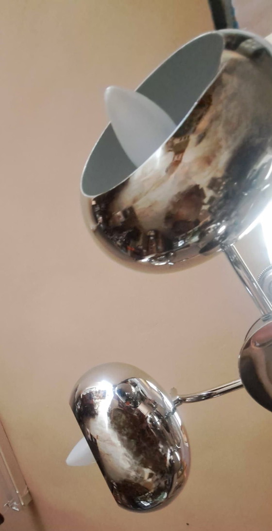 Lampe POP années 60, Luminaires, Métal, Chrome, Argenté (photo 8 sur 8)