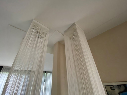 twee Garbo Q hanglampen