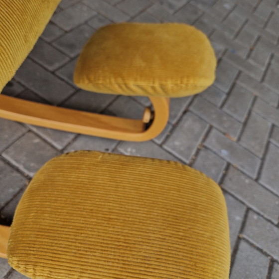 Stokke Balansstoel Peter Ovsvik Werkstoel – Fauteuils, Velvet, Wood (photo 10 of 10)