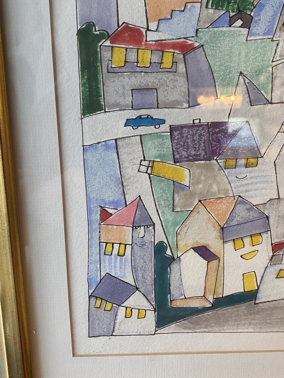 Image 1 of Un dipinto unico e originale di Paul Fickinger