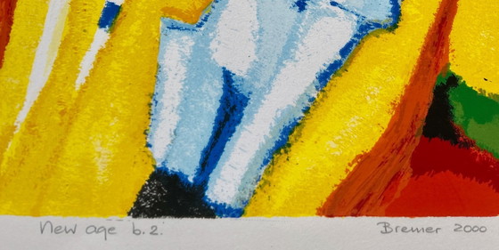 Image 1 of Serigrafía de Saskia Bremer - New Age B.2
