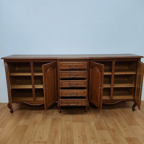 Image 1 of Vintage Louis XV dressoir, wandkast, buffetkast