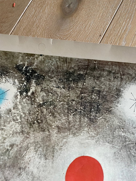 Image 1 of Joan Miró (1893-1983), Donna e uccelli davanti al sole, pubblicato da Artistic Picture Publishing Co