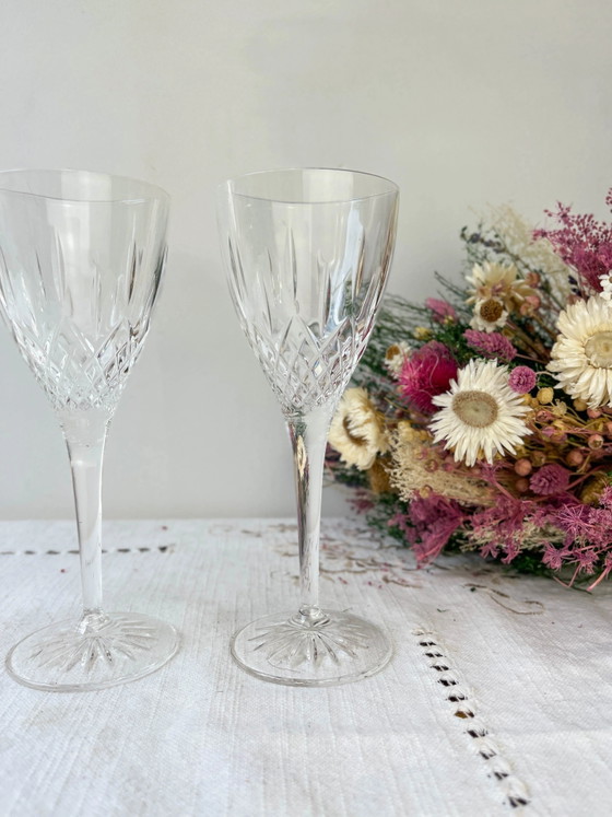 3 Bicchieri in Cristallo Tagliato Vintage – Bicchieri e caraffe, Crystal (photo 3 of 10)