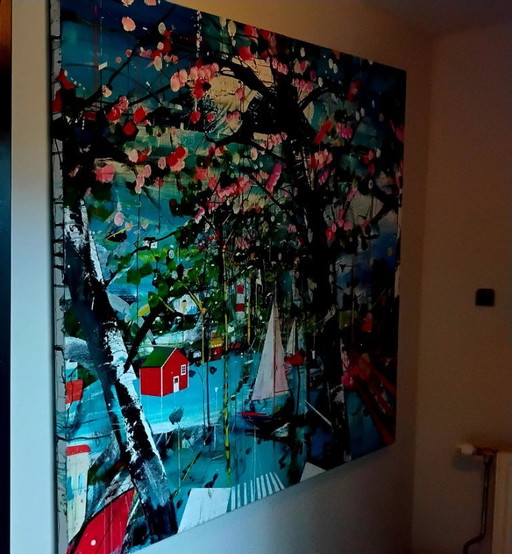 Peinture d'Anneke Wilbrink