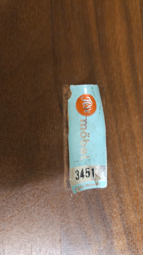 Image 1 of Klein teak bijzettafeltje Jese Möbel 1960 vintage