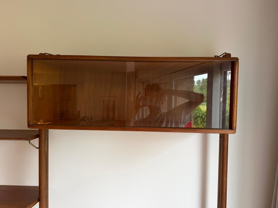 Modulaire wandunit van William Watting voor Fristho – Wandkast, Wood (photo 10 of 11)