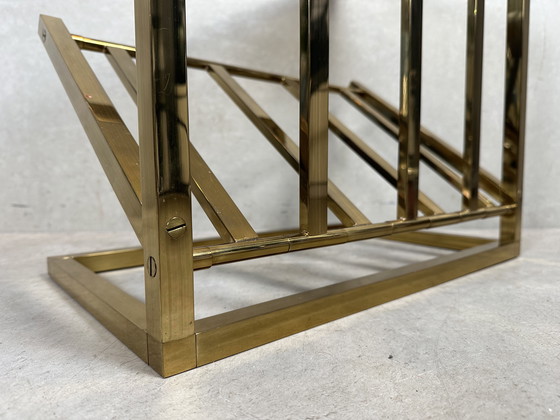 Image 1 of Vintage side table / magazine rack - Belgochrom