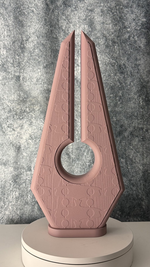 Skulptur Echo Fork Terra Rosea von Rotan Hunt 