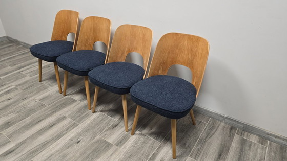 Image 1 of Esszimmerstühle von Oswald Haerdtl, 4er-Set