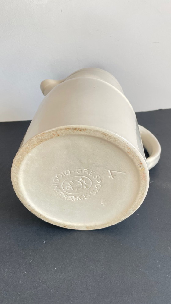 Image 1 of 2.5L Pitcher Digoin France