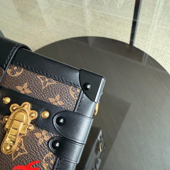 Image 1 of LOUIS VUITTON PETITE MALLE - CANVAS MONOGRAM BOX CROSSBODY