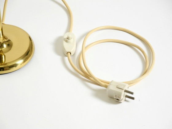 Image 1 of Original 1960s Space Age brass table lamp by Kaiser Leuchten