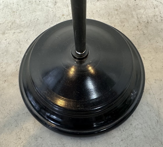 Image 1 of Lampada da tavolo industriale in bachelite - Singer