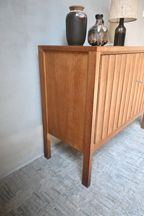 Beau buffet bas en bois années 70 Leo Bub pour Bub Wertmöbel, Marron (photo 4 sur 15)