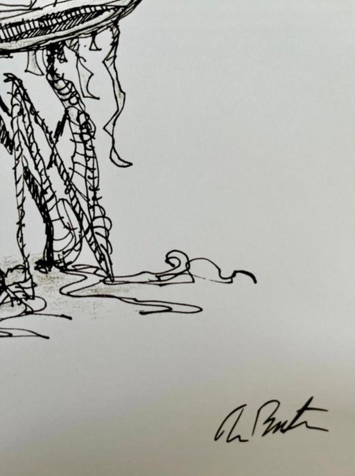 Tim Burton – Mummy Boy – Signed Official Limited Edition Print – 20×30 cm