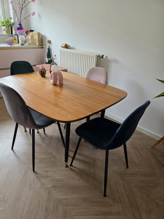 Tavolo da Pranzo Gplan Teak Anni '50 – G-plan, Tavoli da pranzo, Wood, Brass (photo 3 of 6)