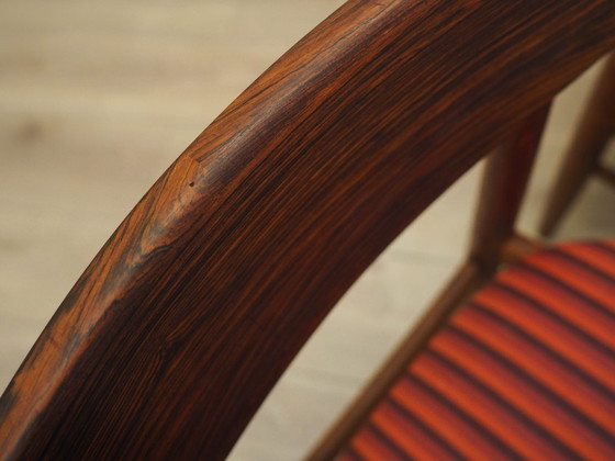 Image 1 of Set van zes palissanderhouten stoelen, Deens design, jaren 70, fabrikant: Skovby Møbelfabrik