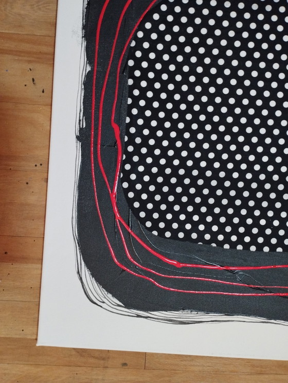 Antadze Abstrakte Komposition XXL – Gemälde & Zeichnungen, Canvas, Textile (photo 13 of 15)