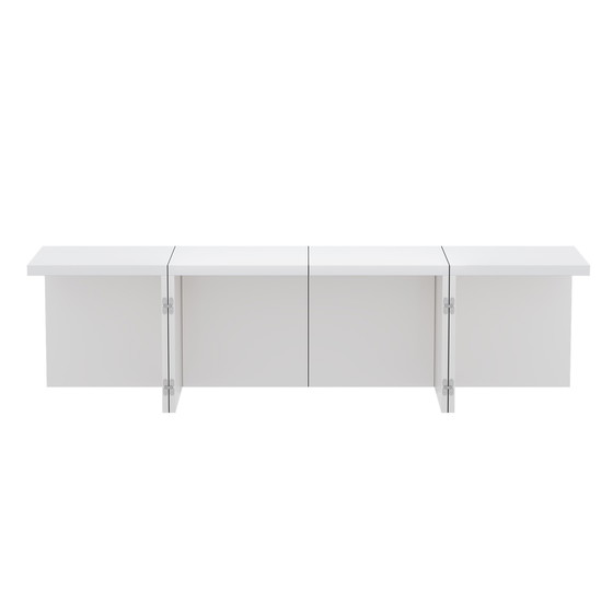 Image 1 of Urban Meuble White Glossy square coffee table, table top with free combination UVVEDS