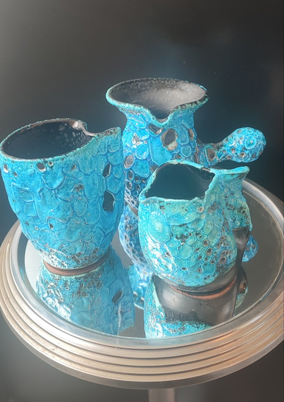 Image 1 of Ensemble céramique Cyclope Emaux des Glaciers