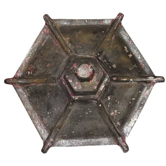 Image 1 of Antica lanterna giapponese a pagoda (Toro) – Ghisa massiccia – 27 cm – 3,7 kg