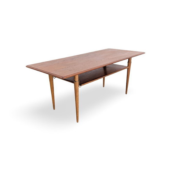 Image 1 of Midcentury coffee table teak danish design vintage coffee table 60s
