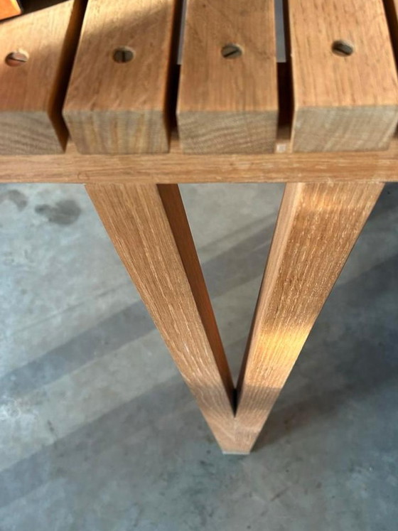 Image 1 of Eiken trein coupé (B) uit winkel