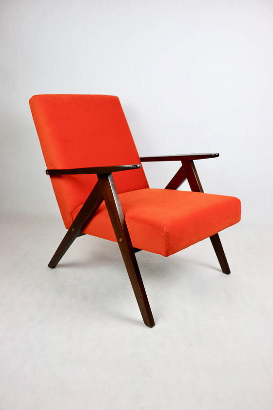 Image 1 of Vintage Orange Var B-310 Armchair, 1970S - Set Of 2 Armchairs