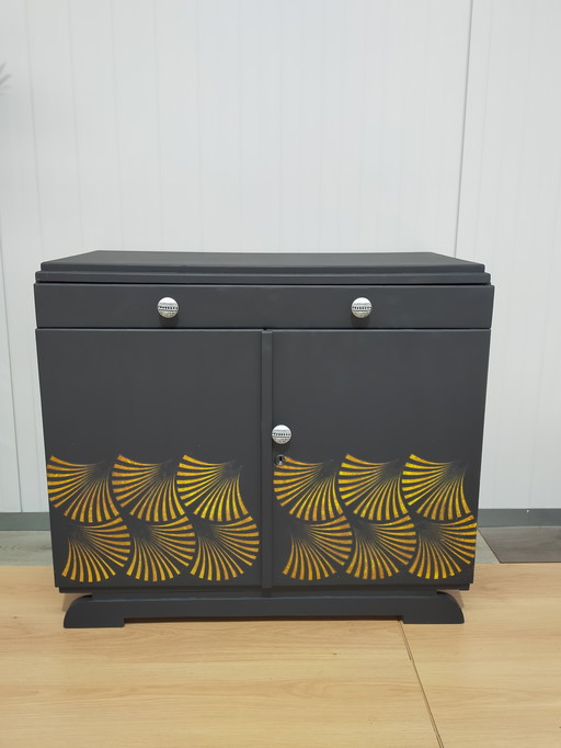 Vintage Cabinet With Drawer