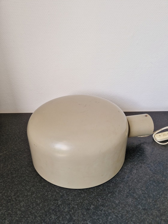 Image 1 of Vintage grote Joe Colombo Coupe wandlamp 33cm