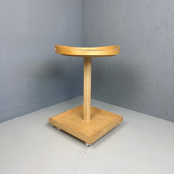 Image 1 of Bjorko side table with tray | design Chris Martin for Ikea